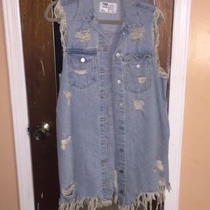 Denim vest
